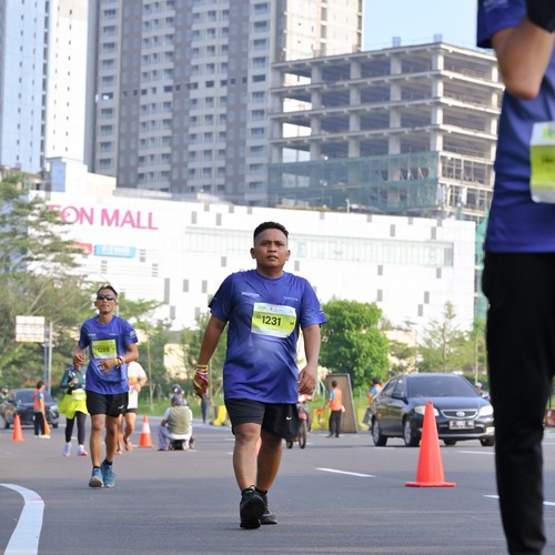 Race photo from BOGORUN 2026