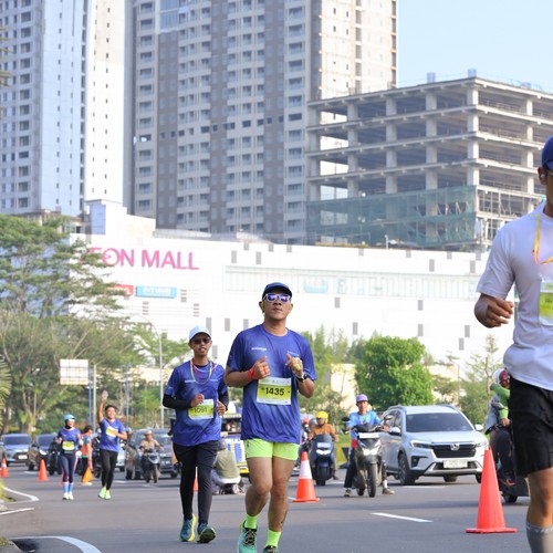 Race photo from BOGORUN 2026