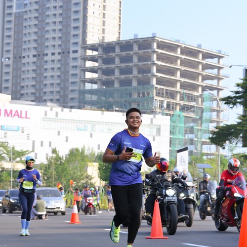 Race photo from BOGORUN 2026