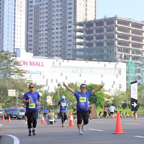 Race photo from BOGORUN 2026