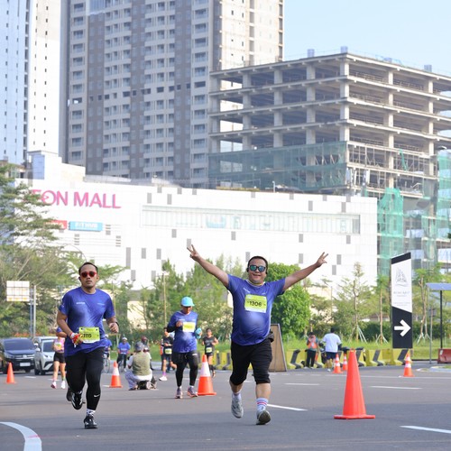 Race photo from BOGORUN 2026