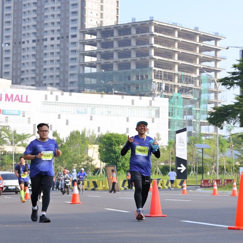 Race photo from BOGORUN 2026