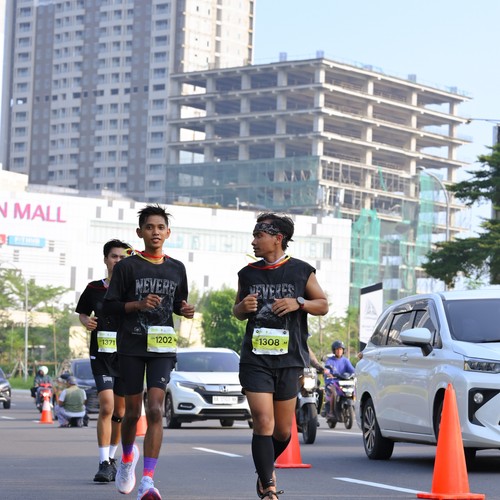 Race photo from BOGORUN 2026
