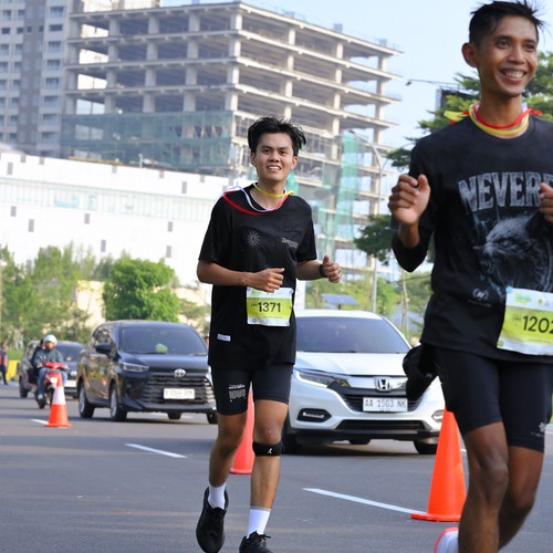 Race photo from BOGORUN 2026