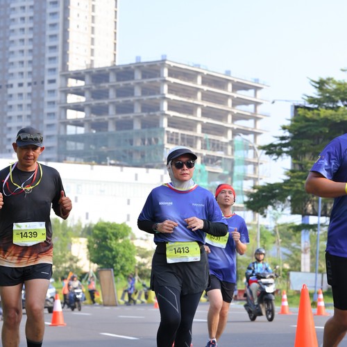 Race photo from BOGORUN 2026