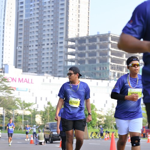 Race photo from BOGORUN 2026