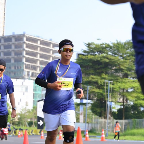 Race photo from BOGORUN 2026
