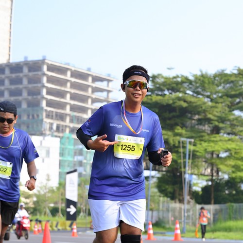 Race photo from BOGORUN 2026