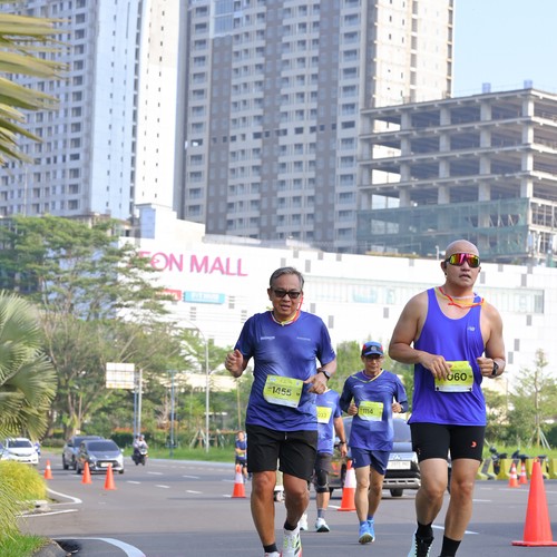 Race photo from BOGORUN 2026