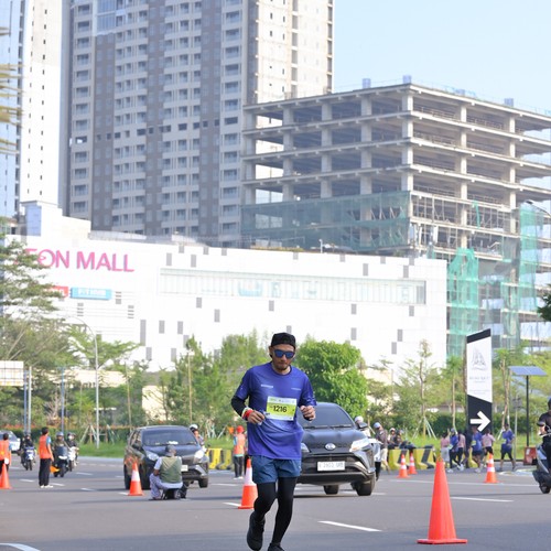Race photo from BOGORUN 2026