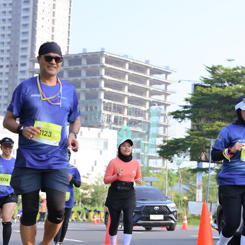 Race photo from BOGORUN 2026