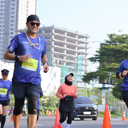 Race photo from BOGORUN 2026