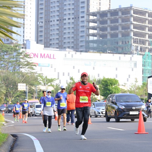 Race photo from BOGORUN 2026