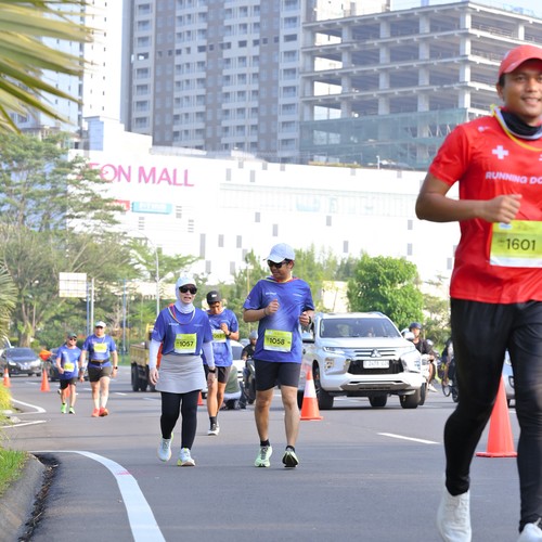 Race photo from BOGORUN 2026
