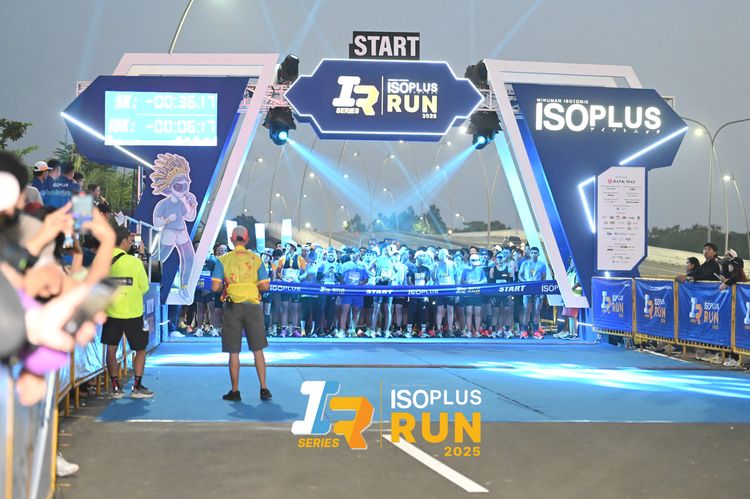 Race photo from ISOPLUS RUN 2025 - JAKARTA