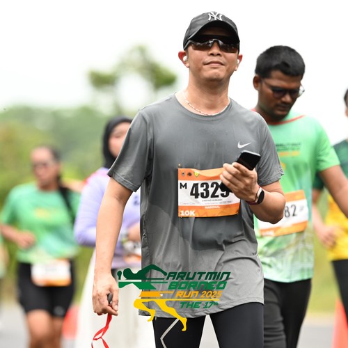 Race photo from ARUTMIN BORNEO RUN 2025
