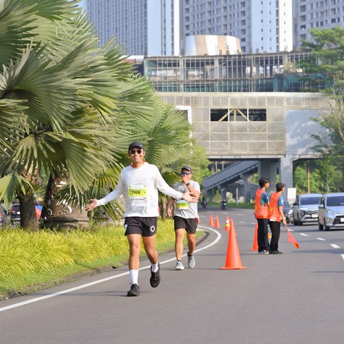 Race photo from BOGORUN 2026