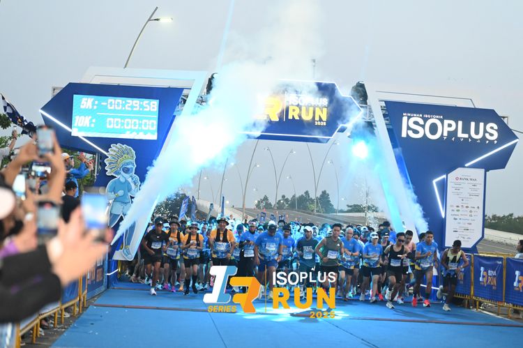 Race photo from ISOPLUS RUN 2025 - JAKARTA