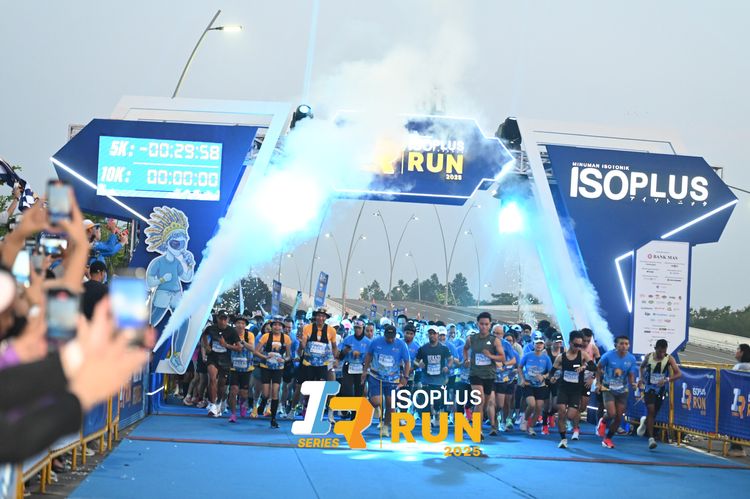 Race photo from ISOPLUS RUN 2025 - JAKARTA