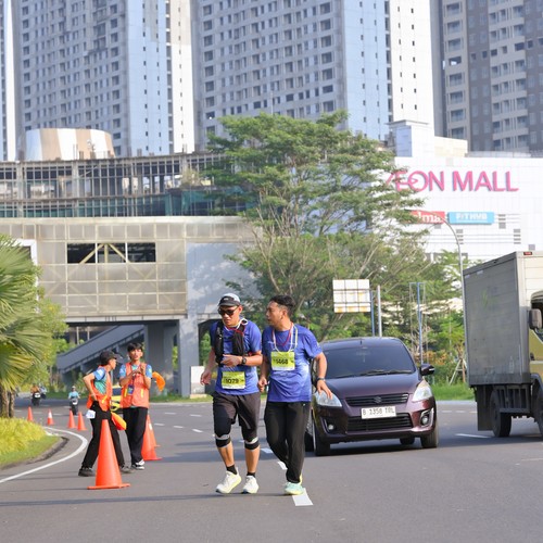 Race photo from BOGORUN 2026
