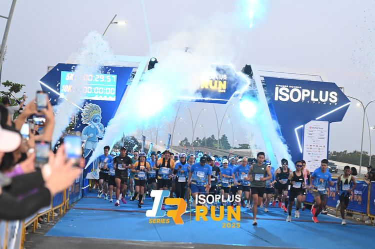 Race photo from ISOPLUS RUN 2025 - JAKARTA