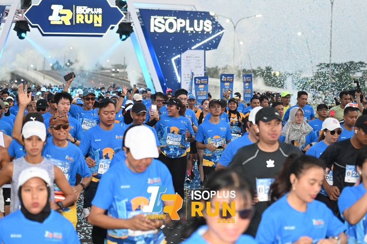 Race photo from ISOPLUS RUN 2025 - JAKARTA