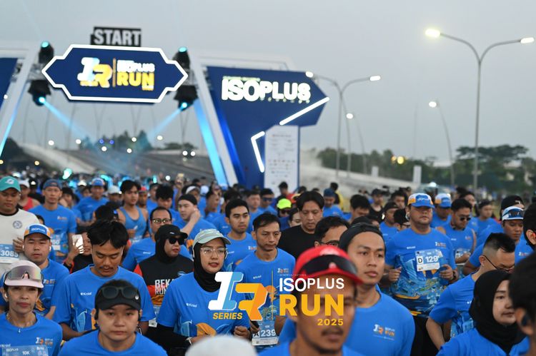 Race photo from ISOPLUS RUN 2025 - JAKARTA