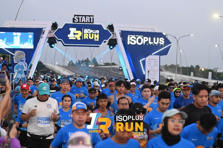Race photo from ISOPLUS RUN 2025 - JAKARTA