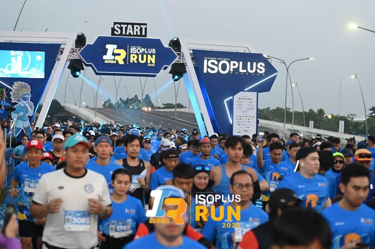 Race photo from ISOPLUS RUN 2025 - JAKARTA