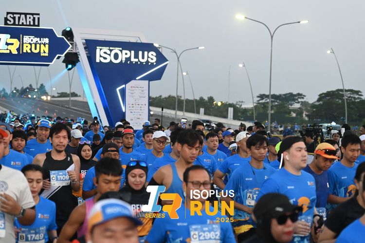 Race photo from ISOPLUS RUN 2025 - JAKARTA