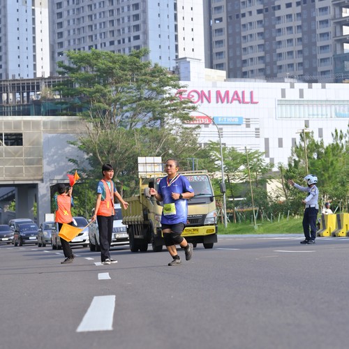 Race photo from BOGORUN 2026