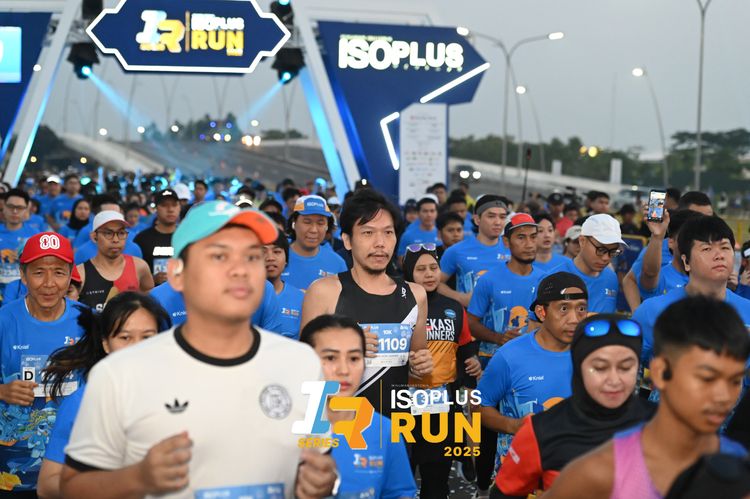 Race photo from ISOPLUS RUN 2025 - JAKARTA