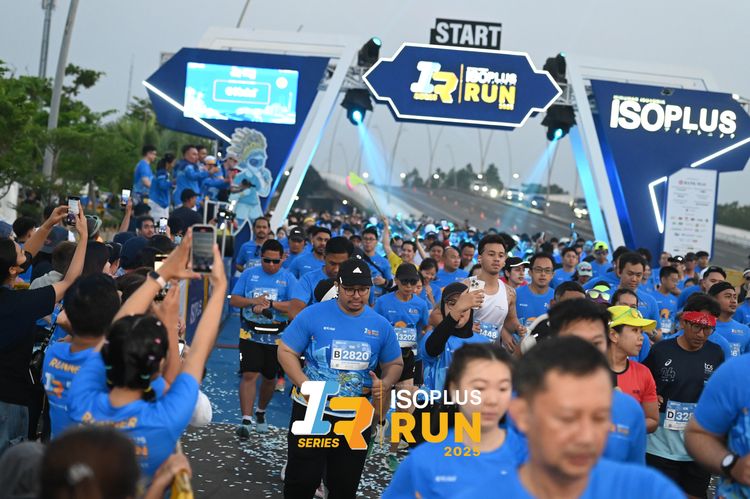 Race photo from ISOPLUS RUN 2025 - JAKARTA
