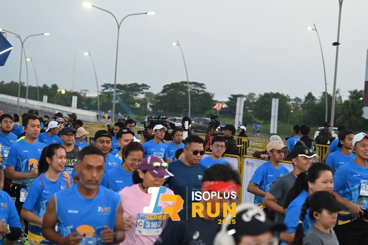 Race photo from ISOPLUS RUN 2025 - JAKARTA