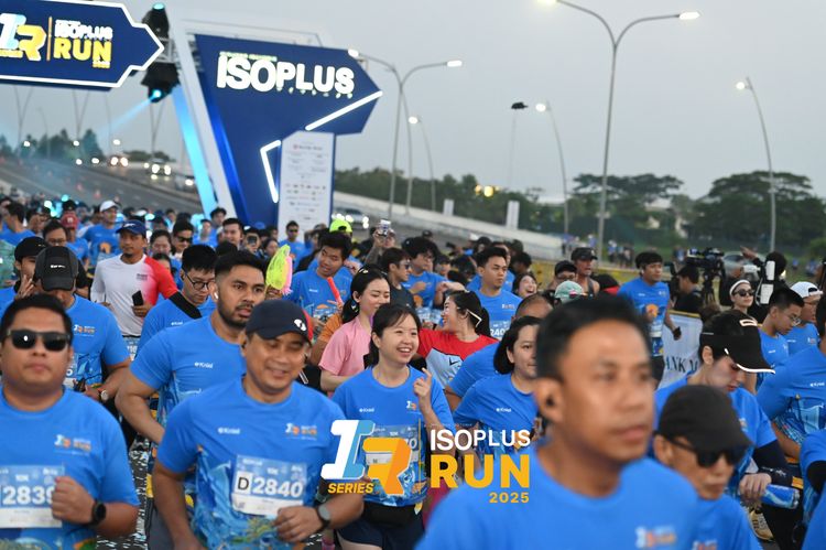 Race photo from ISOPLUS RUN 2025 - JAKARTA