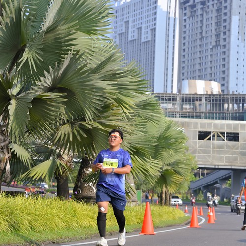 Race photo from BOGORUN 2026