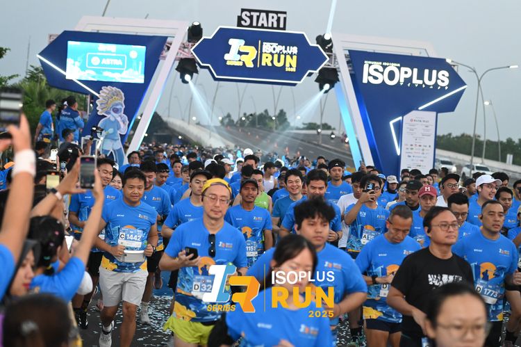 Race photo from ISOPLUS RUN 2025 - JAKARTA