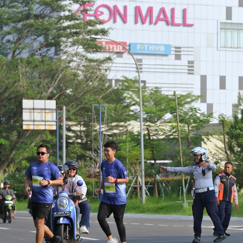 Race photo from BOGORUN 2026