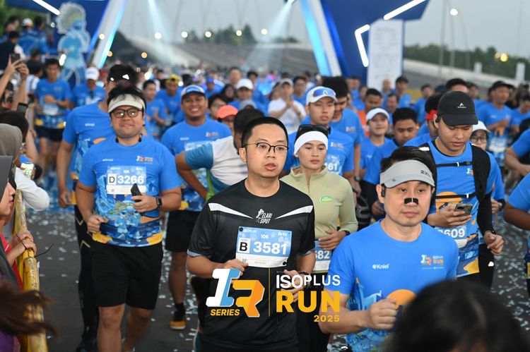 Race photo from ISOPLUS RUN 2025 - JAKARTA