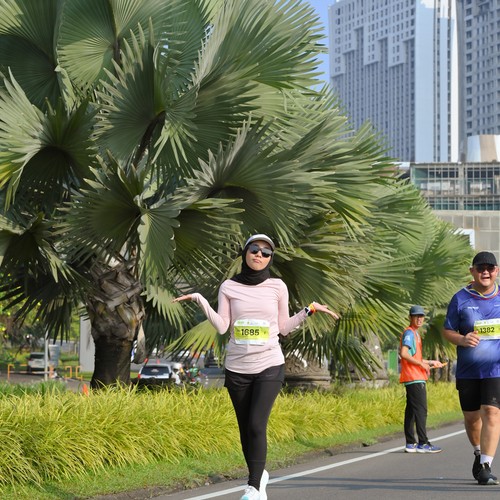 Race photo from BOGORUN 2026