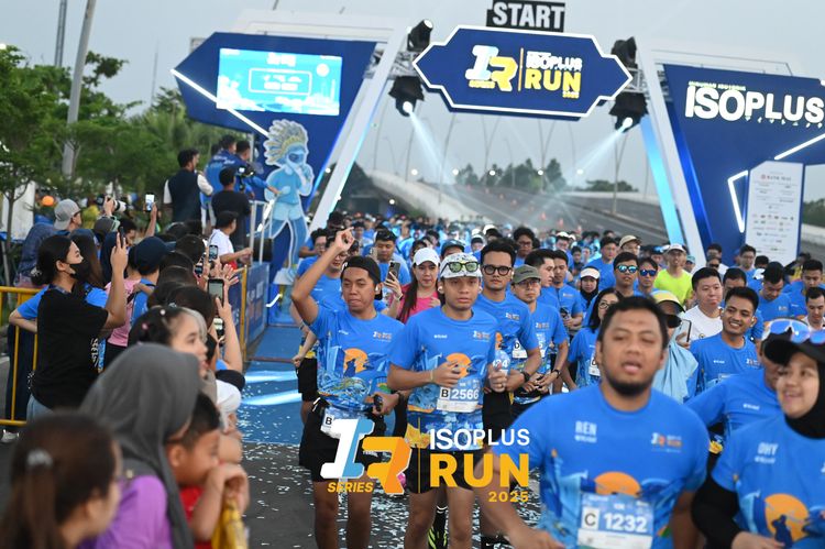 Race photo from ISOPLUS RUN 2025 - JAKARTA