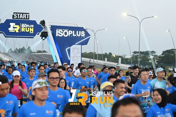 Race photo from ISOPLUS RUN 2025 - JAKARTA