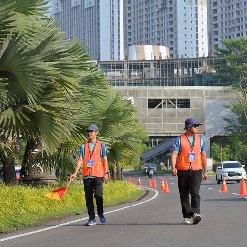 Race photo from BOGORUN 2026