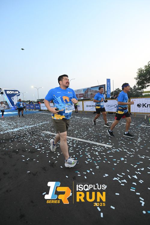 Race photo from ISOPLUS RUN 2025 - JAKARTA