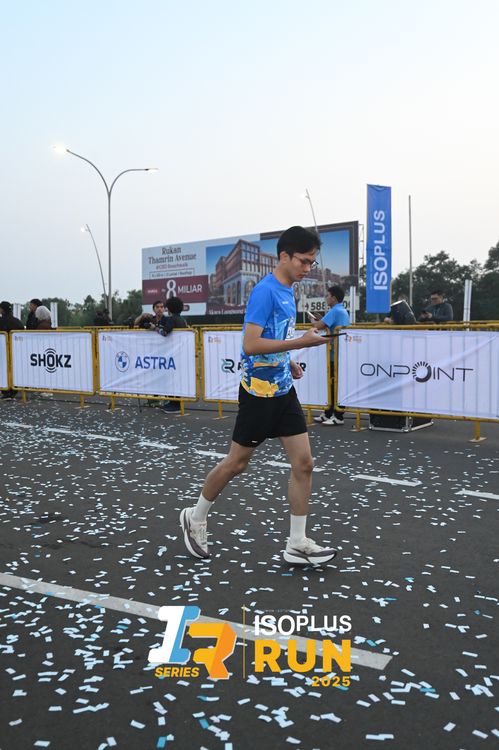 Race photo from ISOPLUS RUN 2025 - JAKARTA