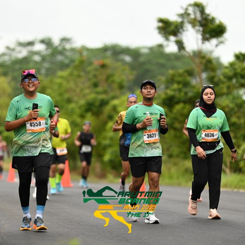 Race photo from ARUTMIN BORNEO RUN 2025