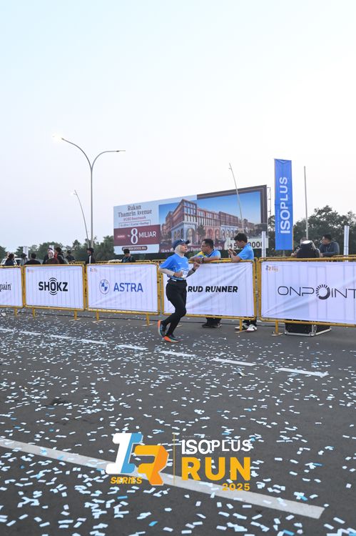 Race photo from ISOPLUS RUN 2025 - JAKARTA