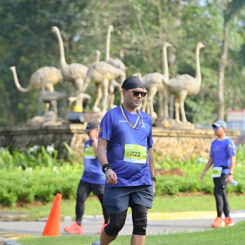 Race photo from BOGORUN 2026
