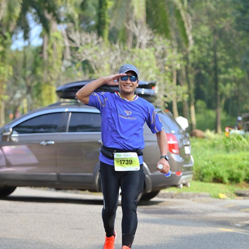 Race photo from BOGORUN 2026