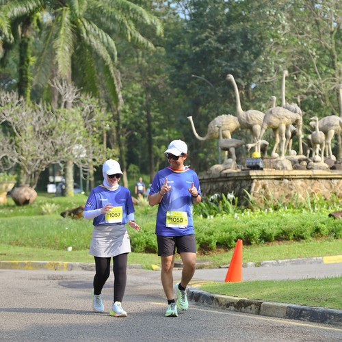 Race photo from BOGORUN 2026